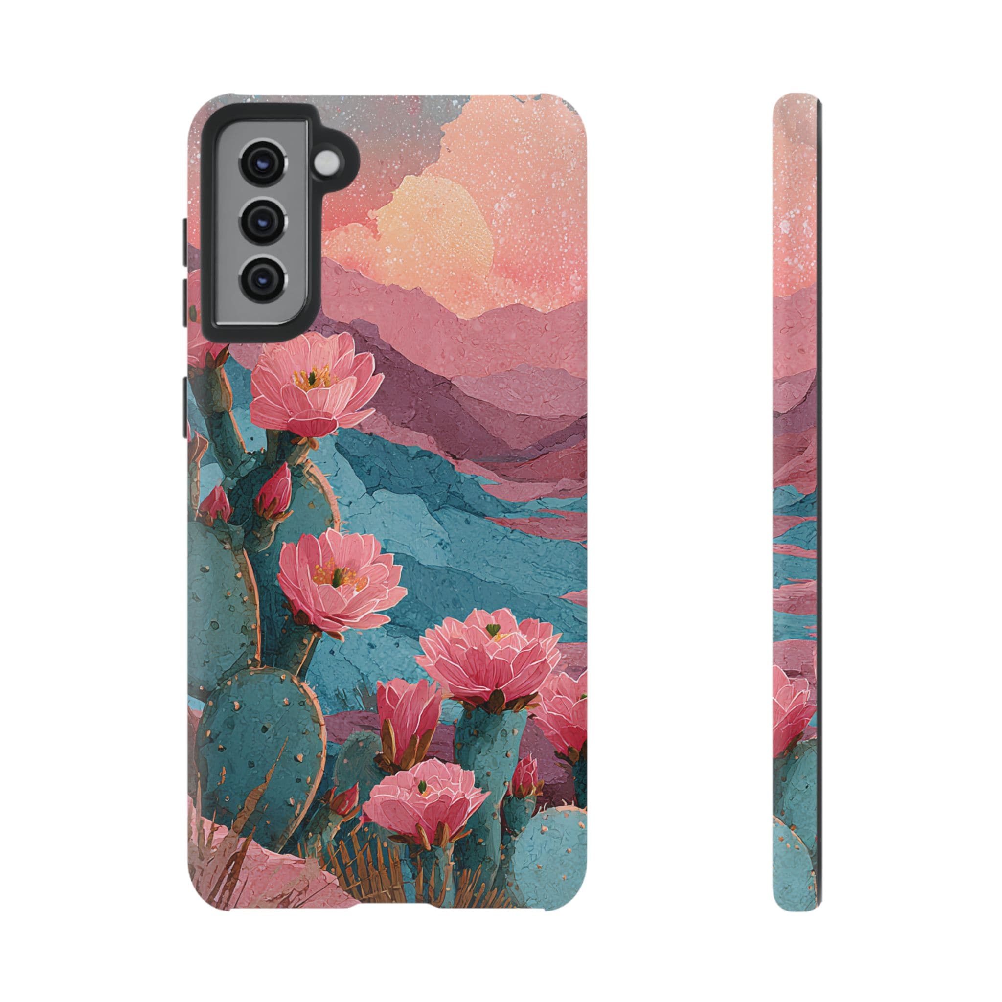 Desert Bloom Sunset Phone Case