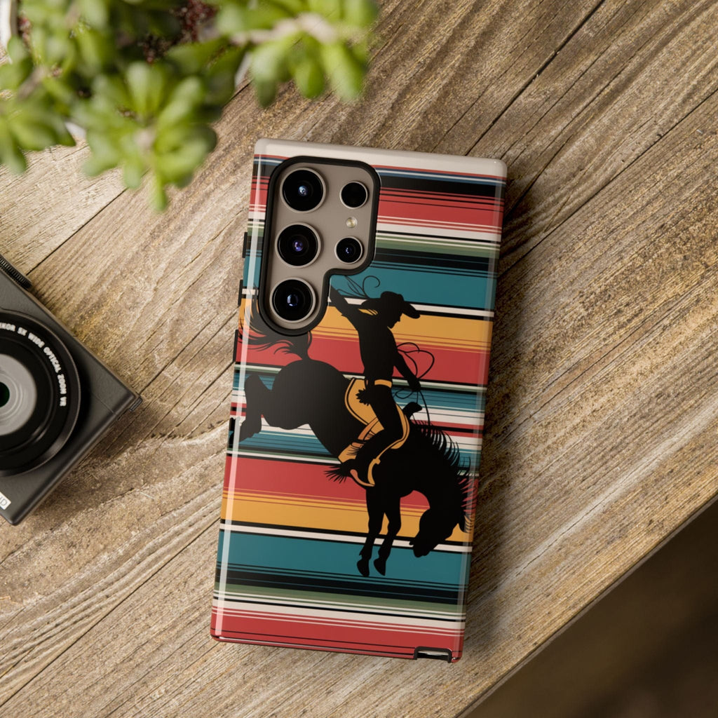 Western Rodeo Phone Case - Tough Cases with Cowboy Design