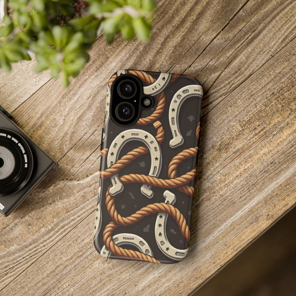 Horseshoes and Ropes-Phone Case