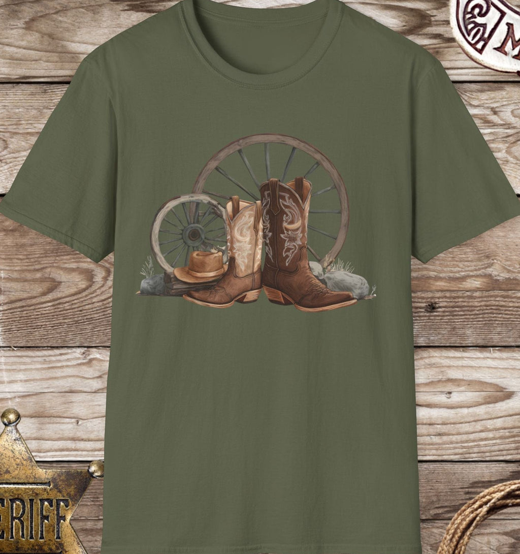 Western Cowboy Boots T-Shirt