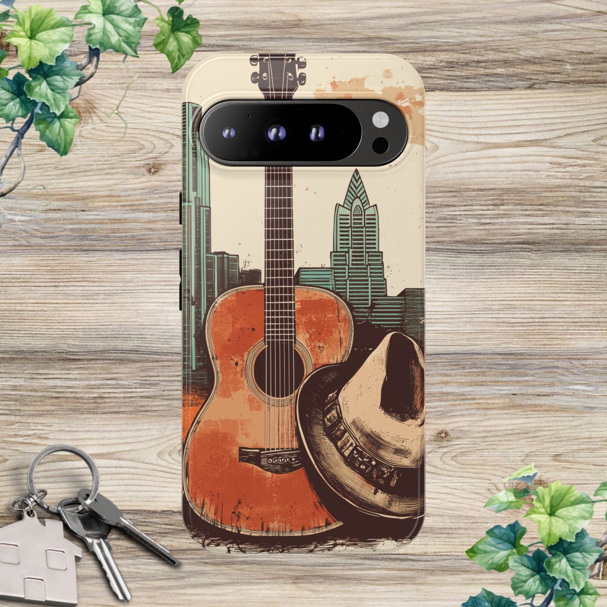 Honky Tonk Skyline - Phone Cases