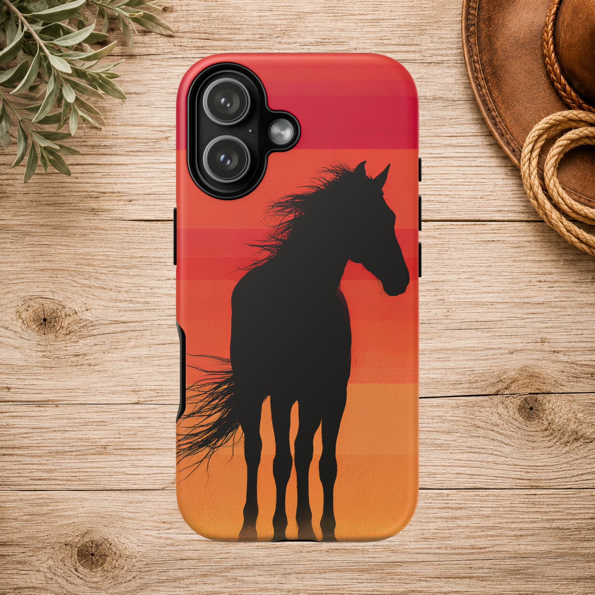 Sunset Spirit Horse Phone Case