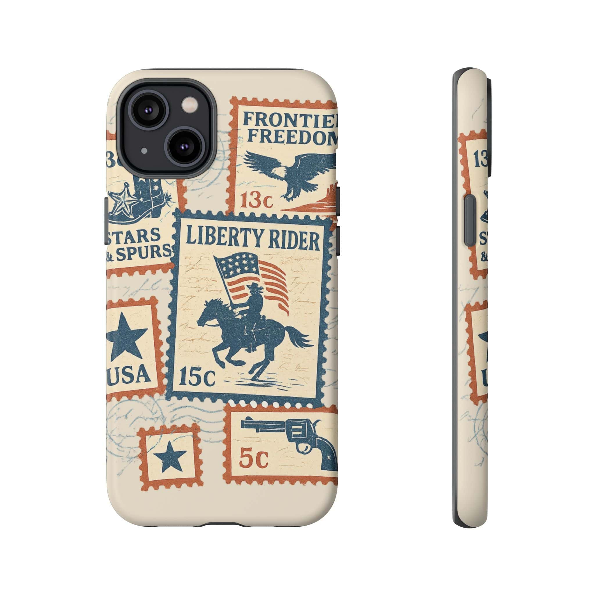 Liberty Rider Vintage Western Patriotic Phone Case