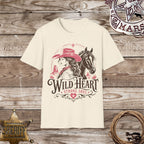 Cowgirl 'Wild Heart, Strong Soul' T-Shirt