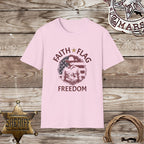 Faith Flag Freedom-T-Shirt