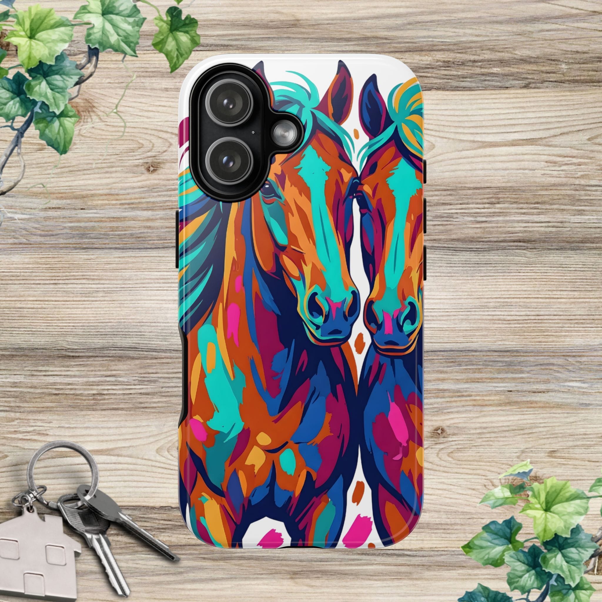 Vibrant Pop Art Equine Phone Case