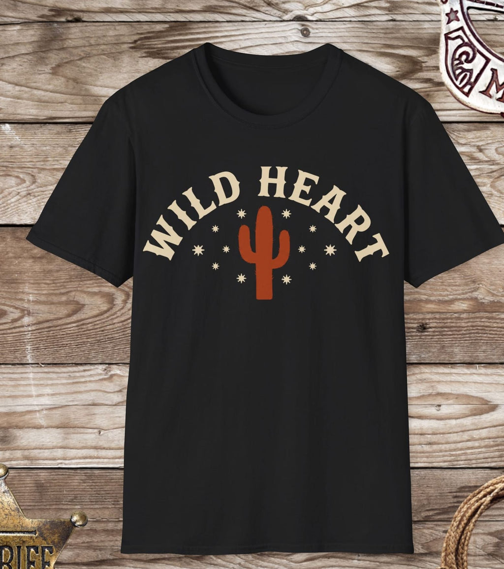 Wild Heart Cactus Western T-Shirt