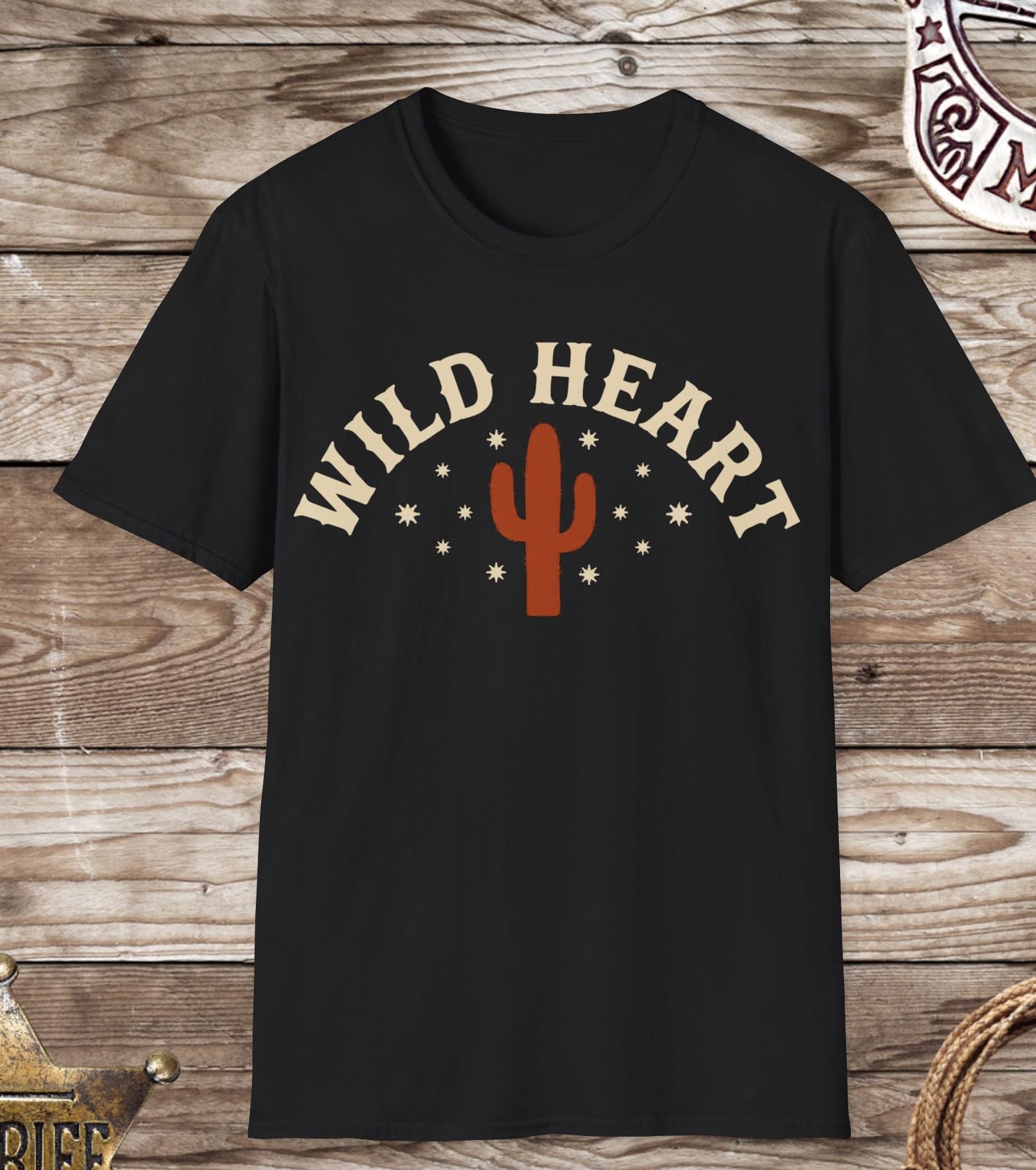 Wild Heart Cactus Western T-Shirt