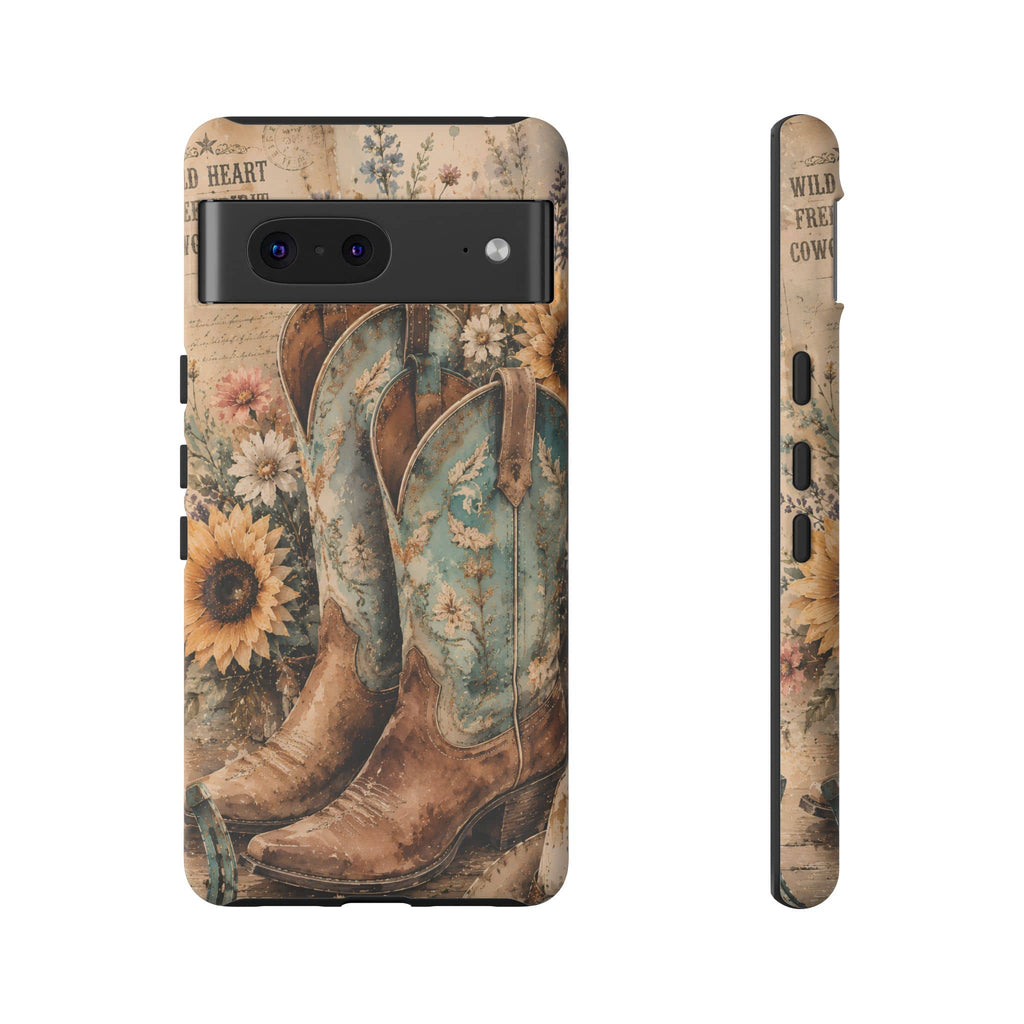 Rustique Sunflower Western iPhone Cover