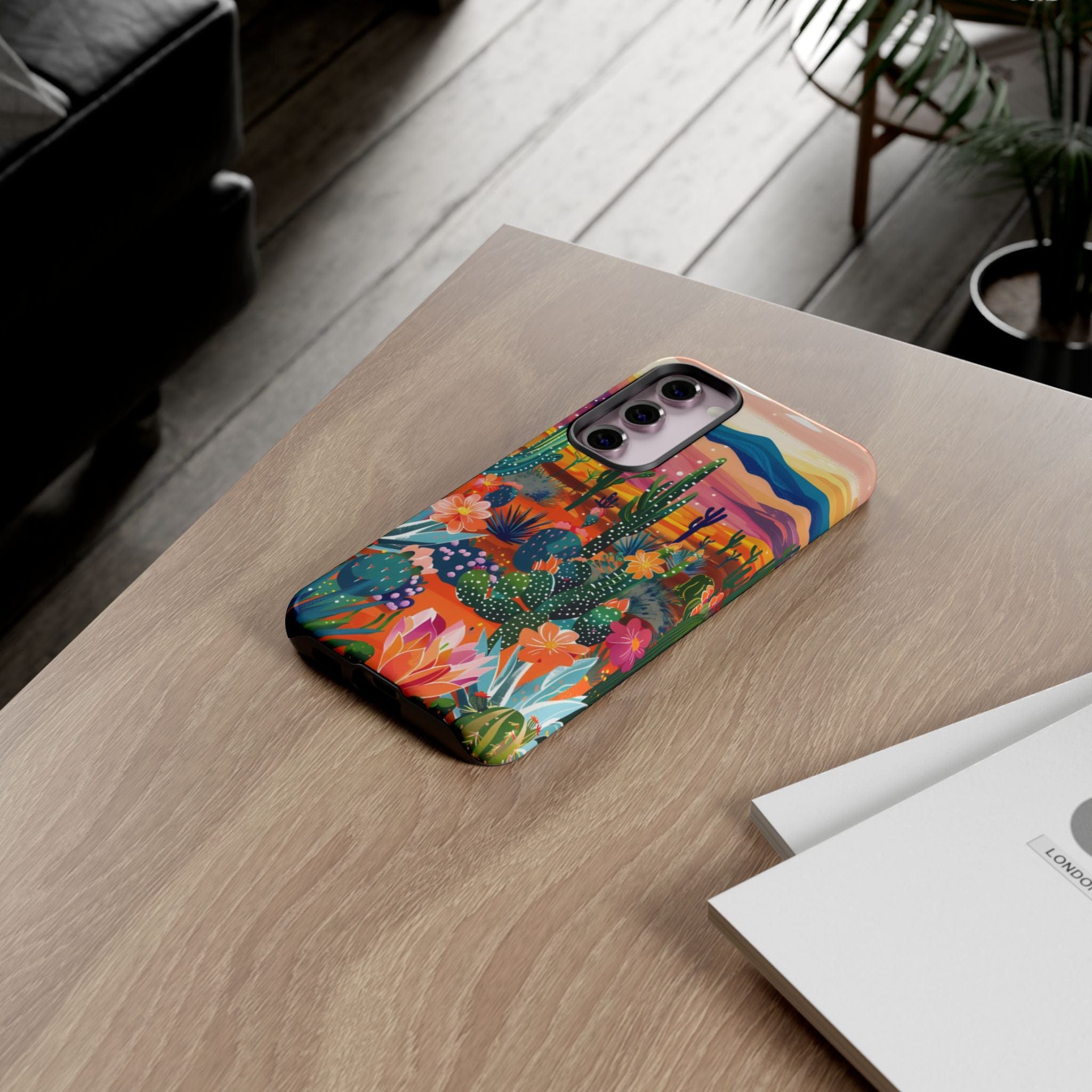 Colorful Cactus Phone Case