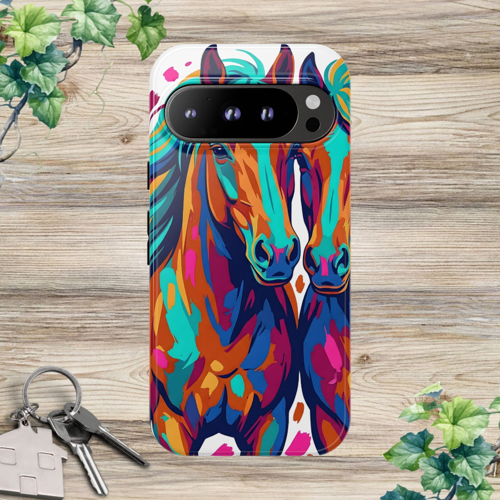 Vibrant Pop Art Equine Phone Case