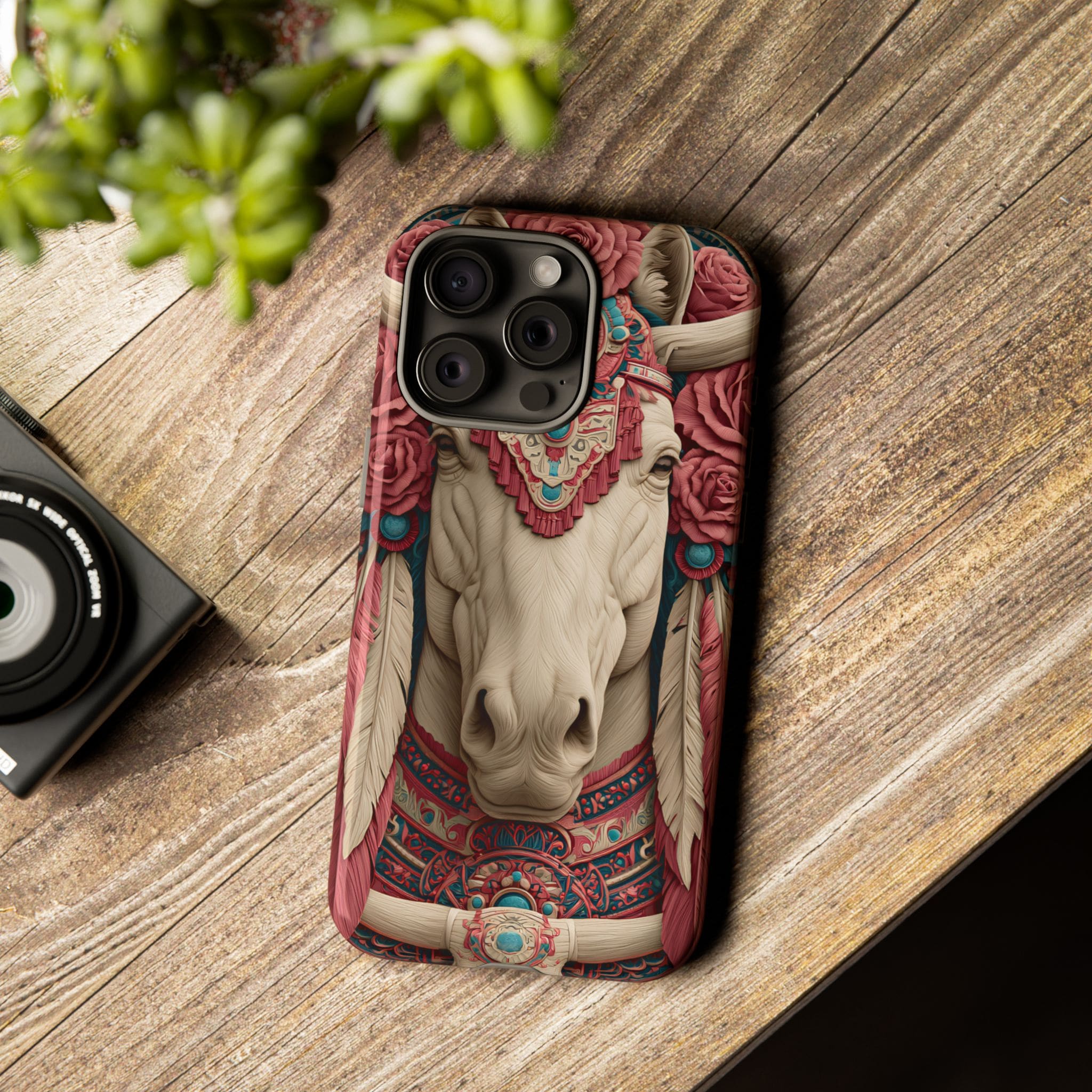 Boho Bull Phone Case