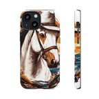 White Hat Horse-Phone Cases