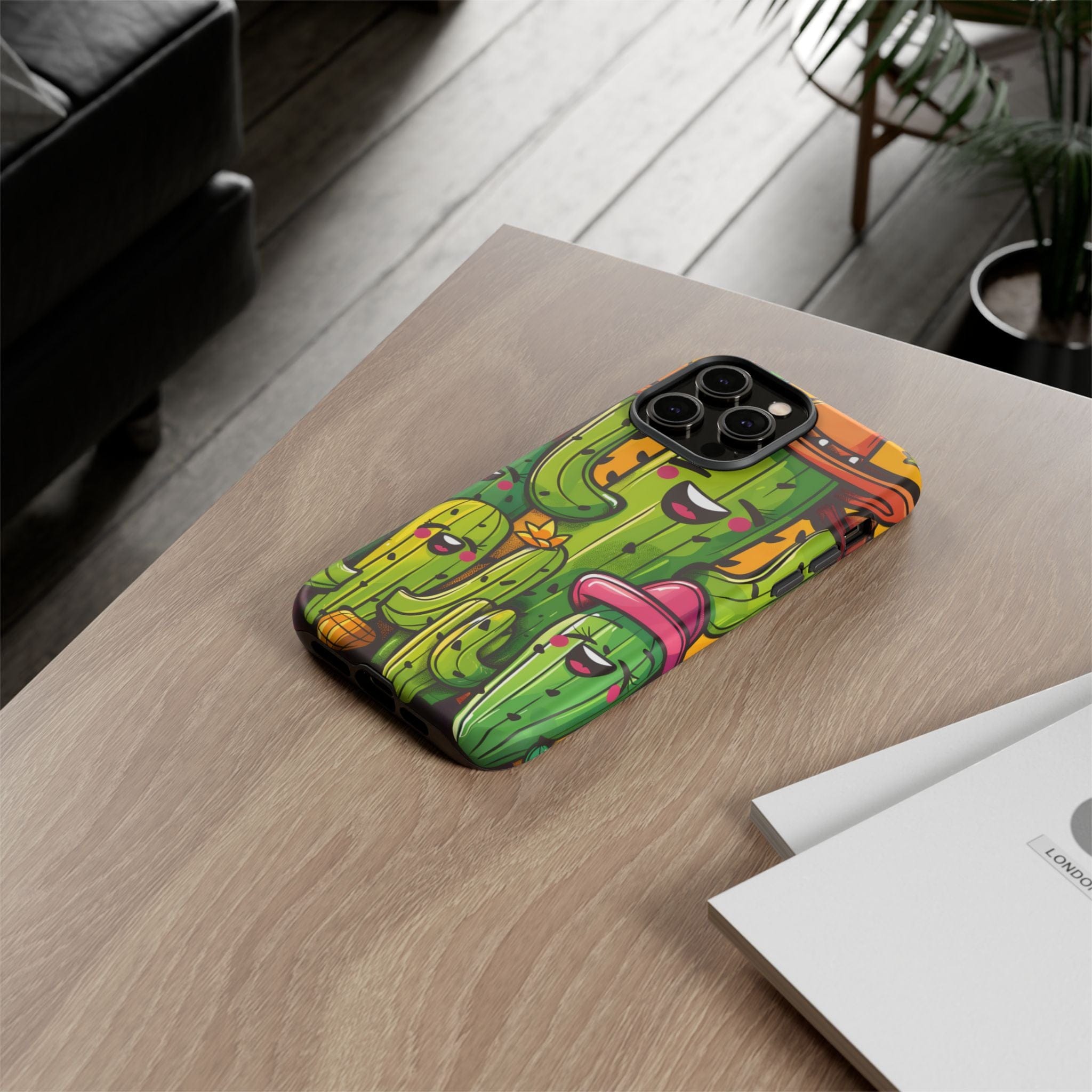 Happy Cactus Crew Phone Case
