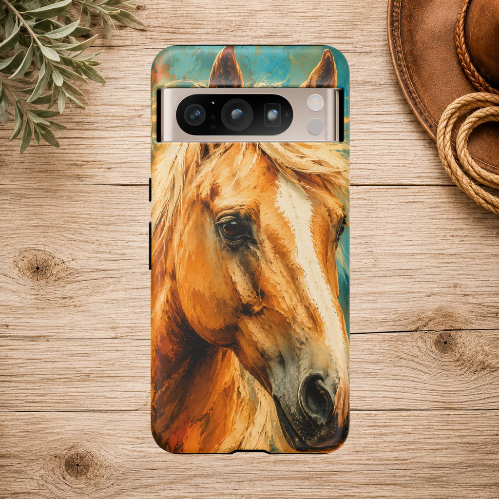 Golden Spirit Horse Phone Case