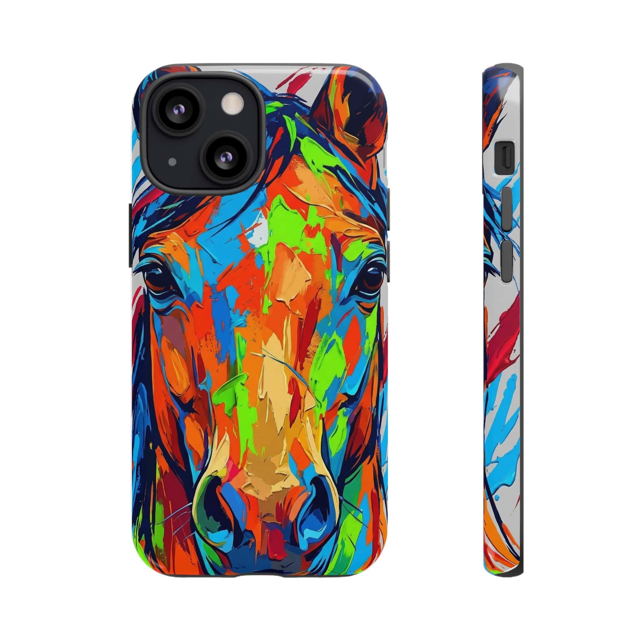 Colorful Abstract Horse Phone Case