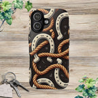 Horseshoes and Ropes-Phone Case