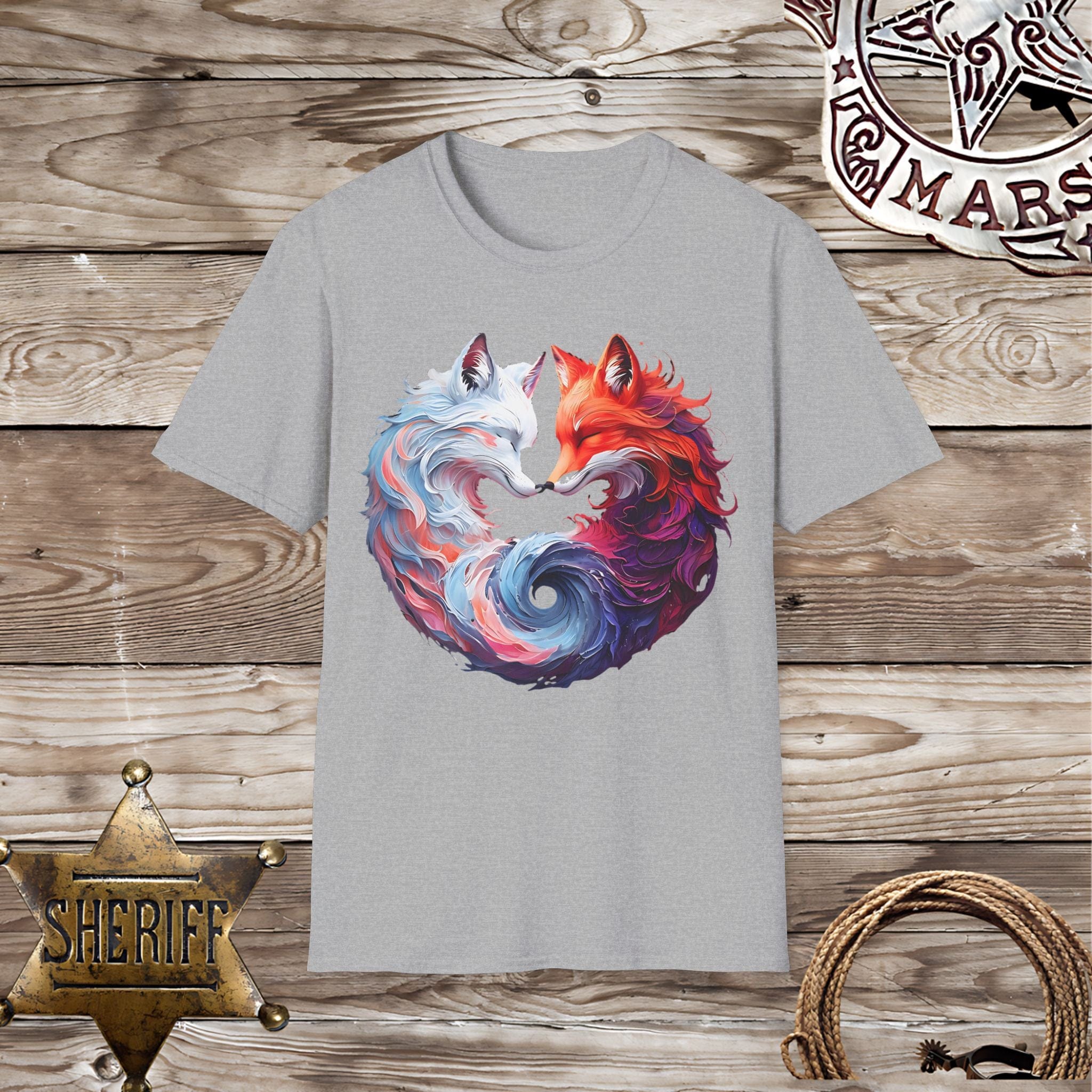 Whimsical Foxes T-Shirt