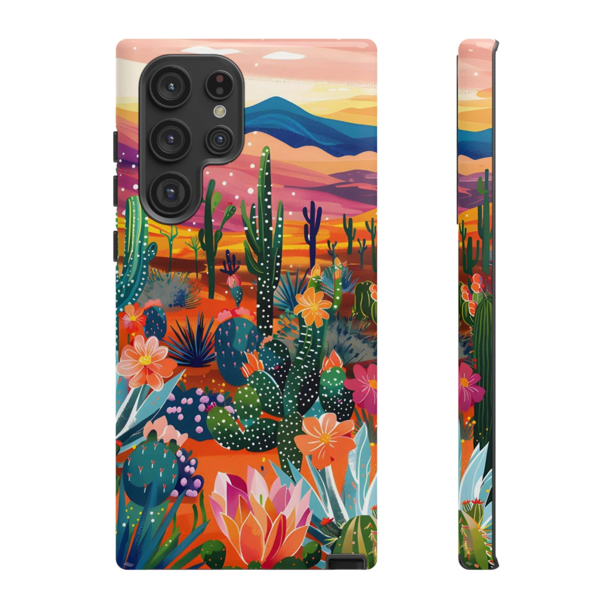 Colorful Cactus Phone Case