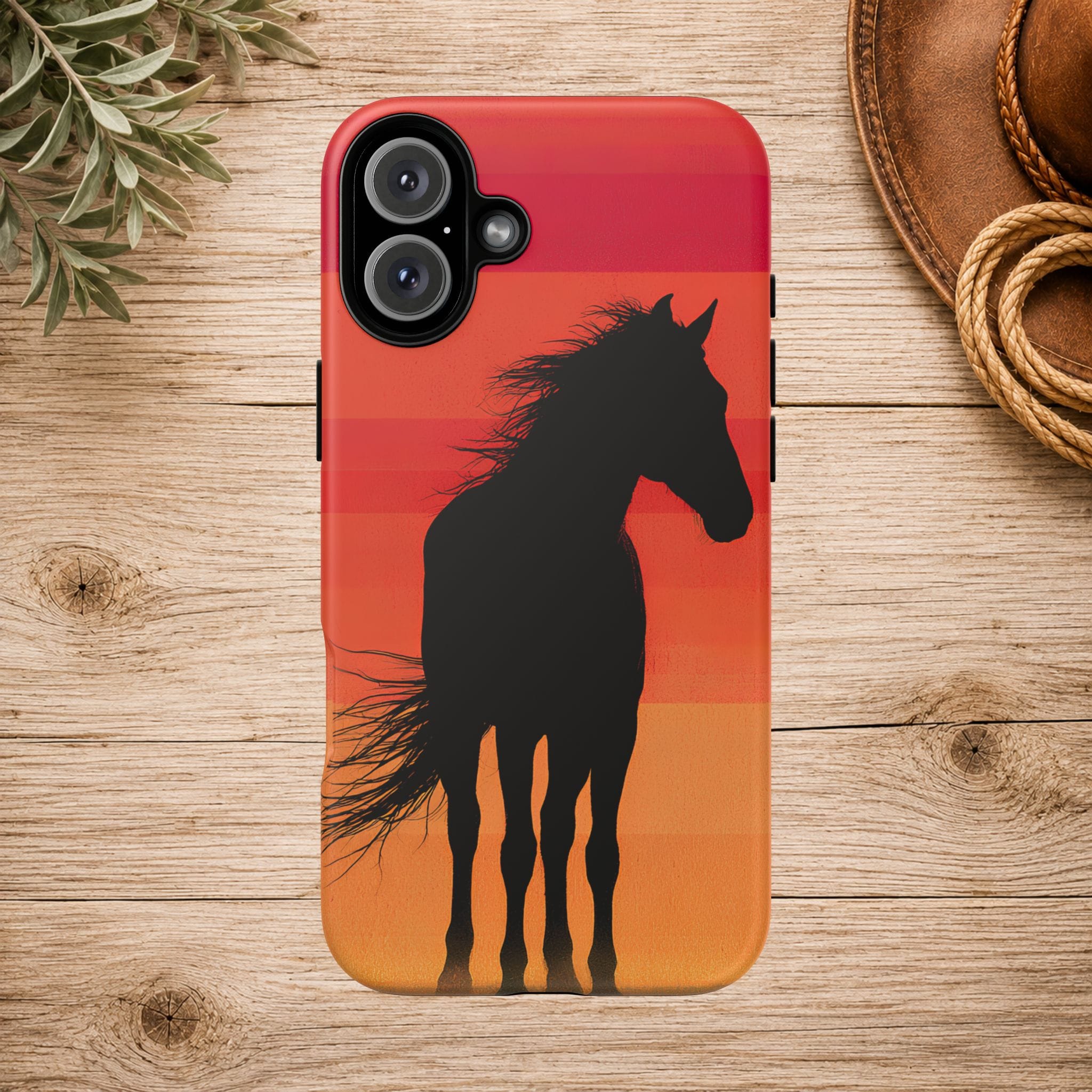 Sunset Spirit Horse Phone Case