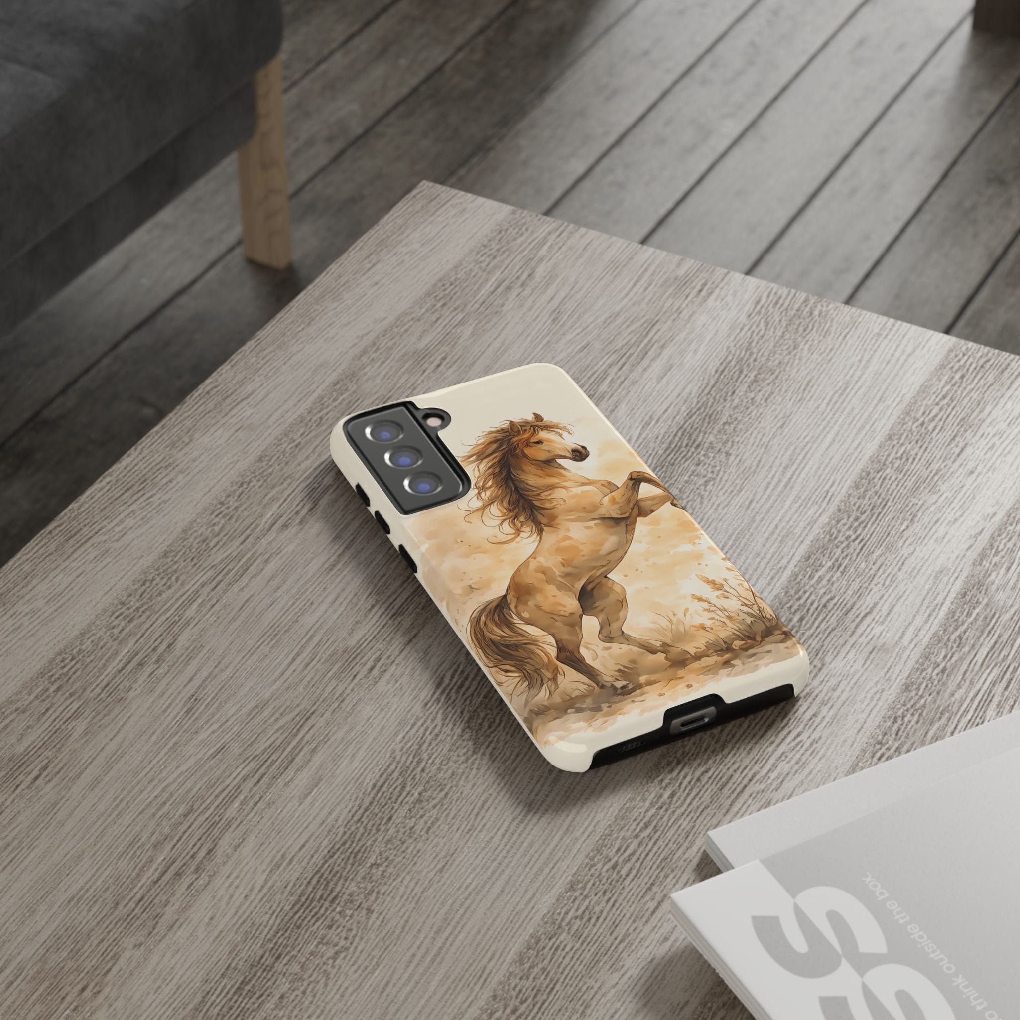 Horse Rearing Tough Phone Case