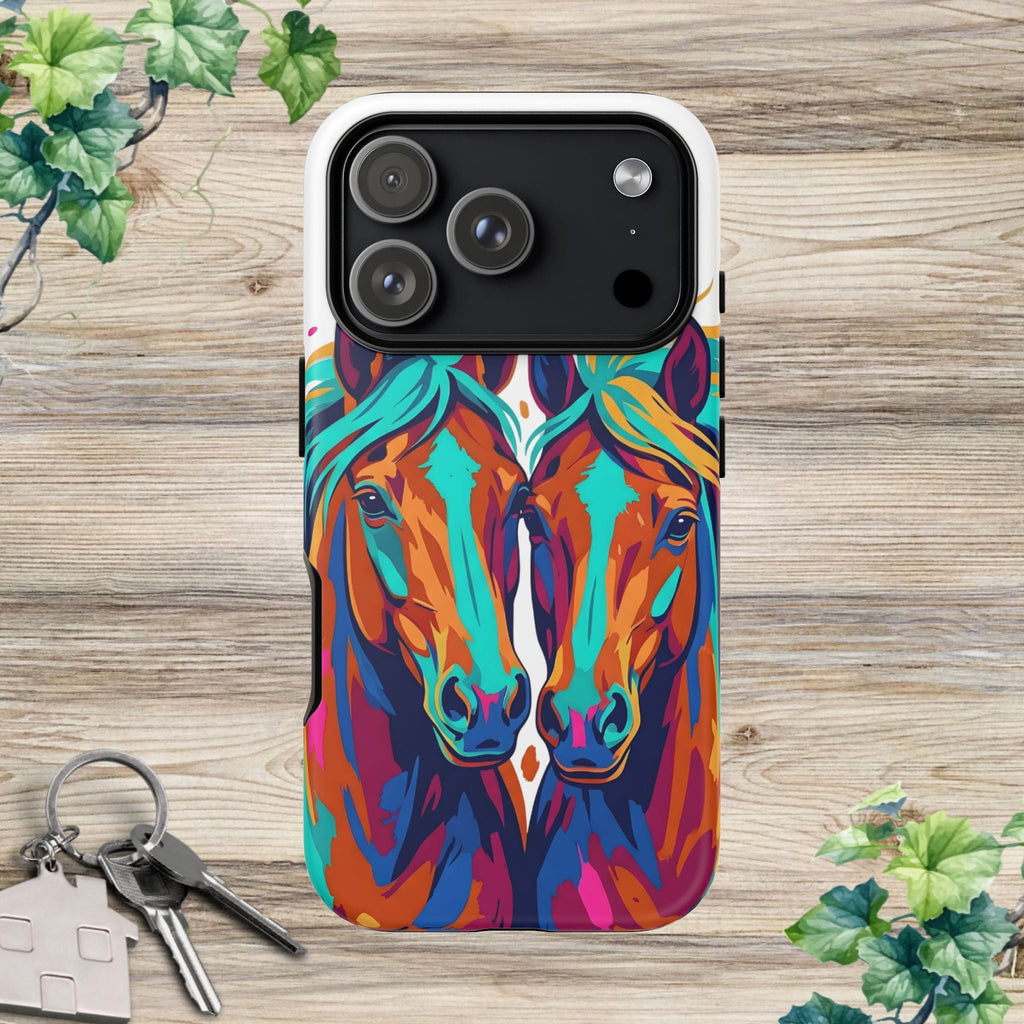 Vibrant Pop Art Equine Phone Case