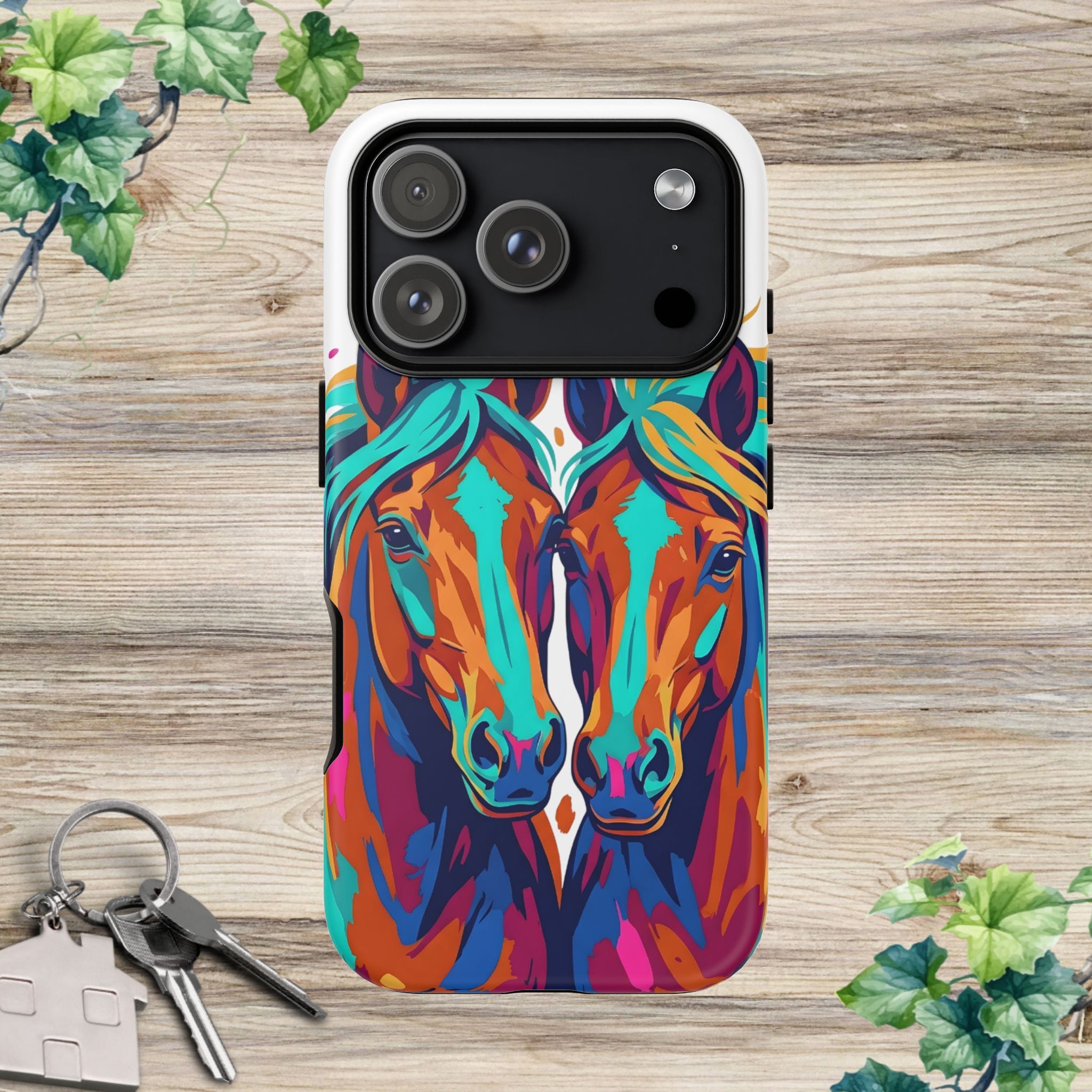 Vibrant Pop Art Equine Phone Case