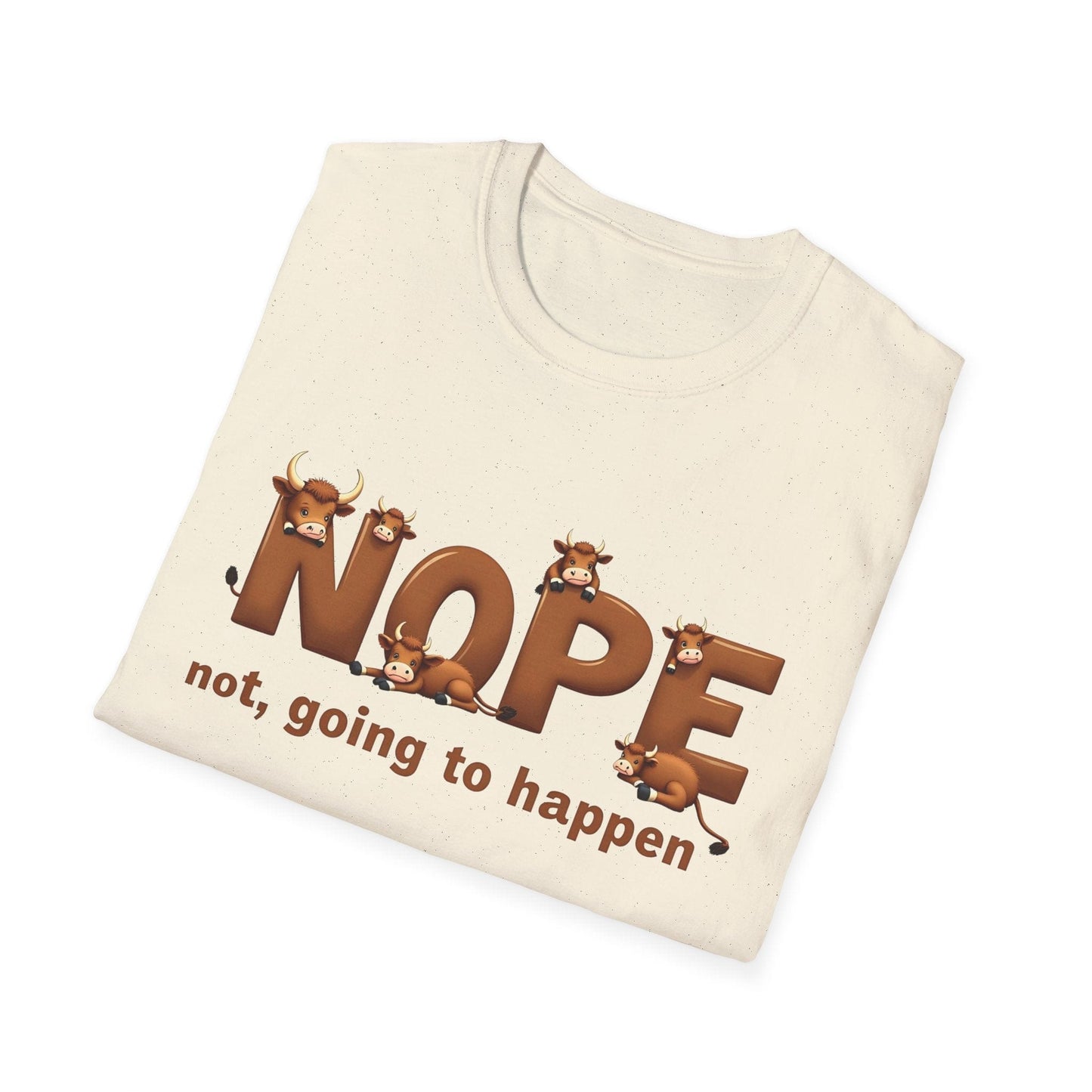 Softstyle Unisex T-Shirt- NOPE