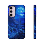 Blue Desert Moon Phone Case