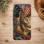 Patriotic Cowgirl Phone Case
