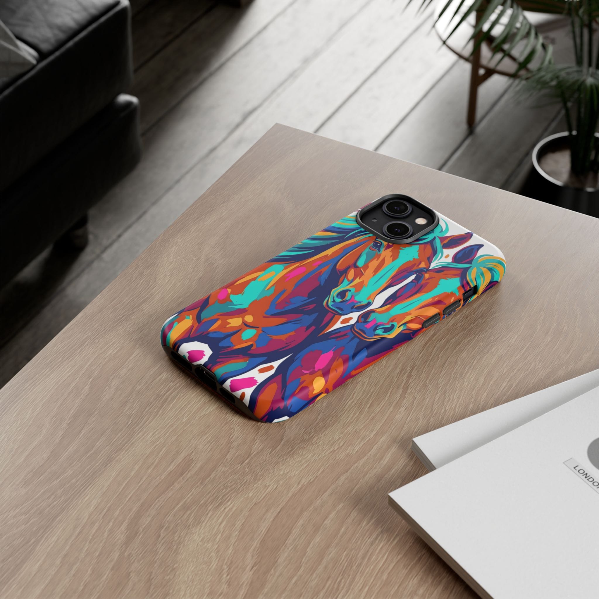 Vibrant Pop Art Equine Phone Case