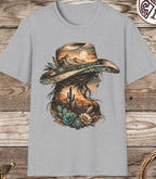 Desert Moon Cowgirl Western Graphic Tee