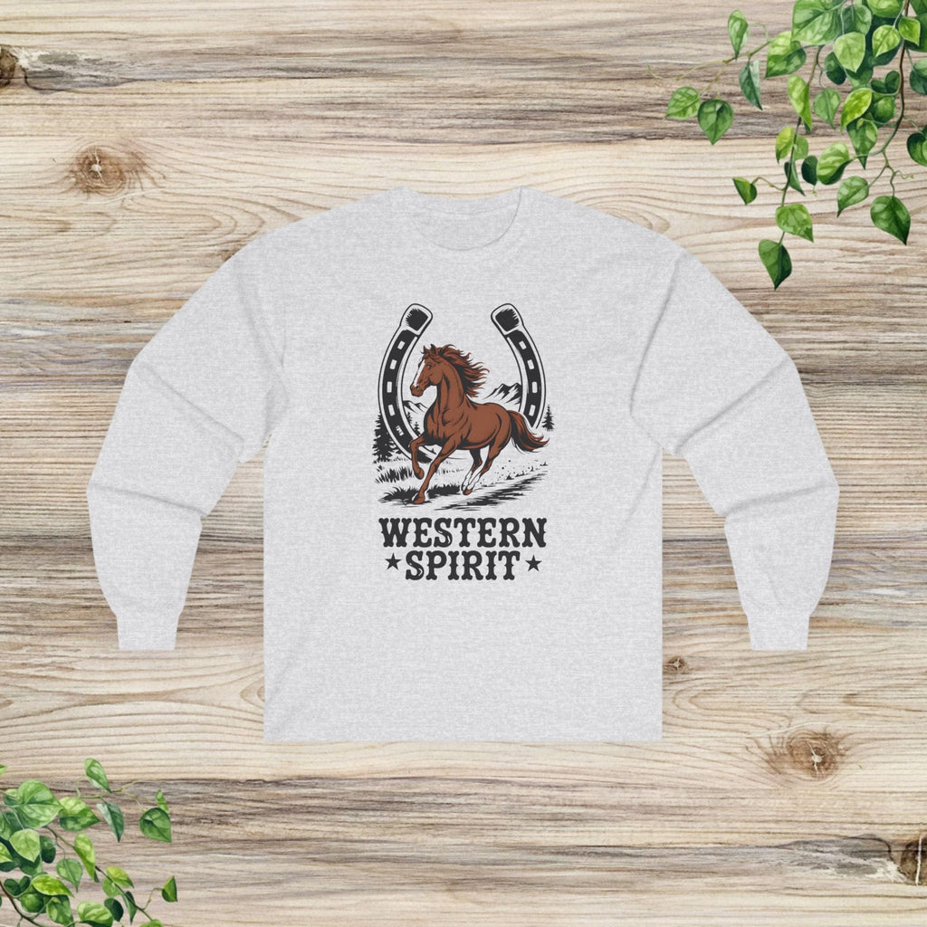 Unisex Ultra Cotton Long Sleeve Tee  Western Spirit