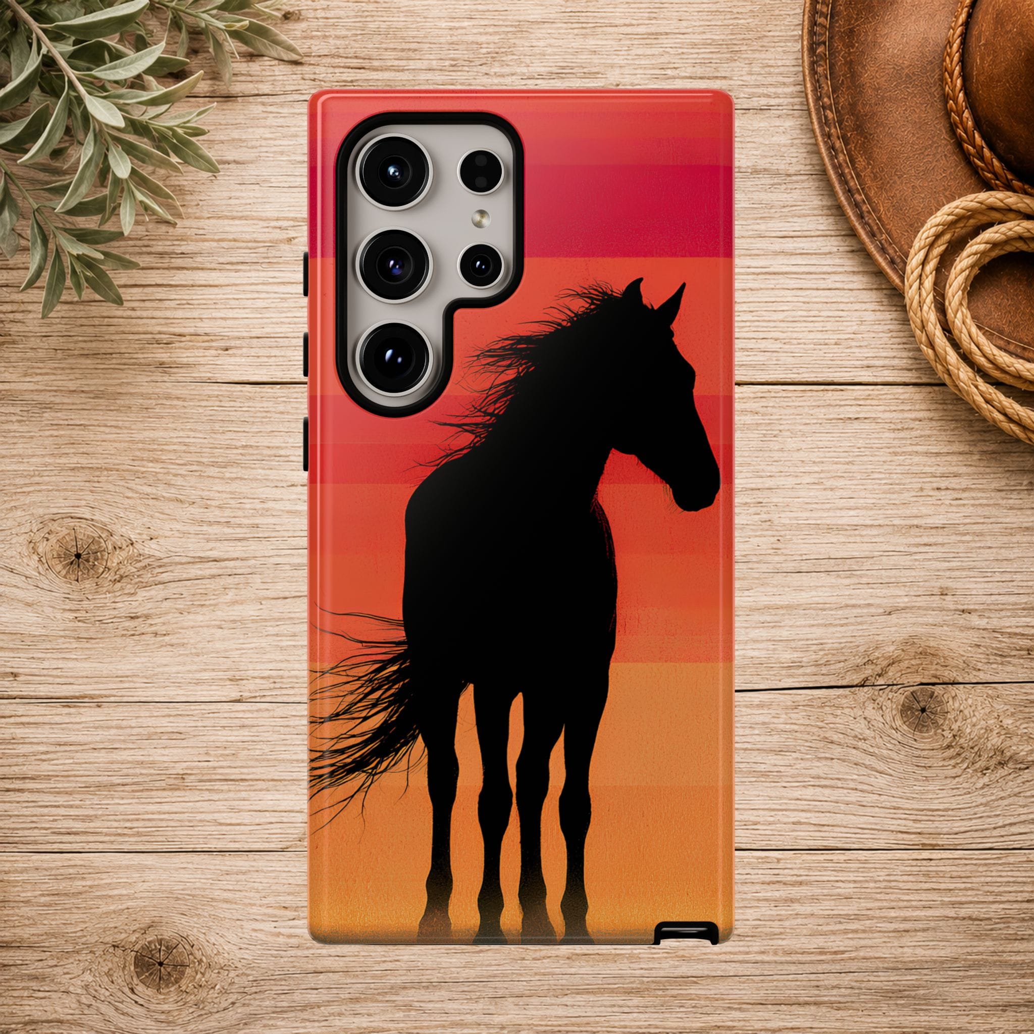 Sunset Spirit Horse Phone Case
