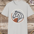 Horse Head Graphic T‑Shirt