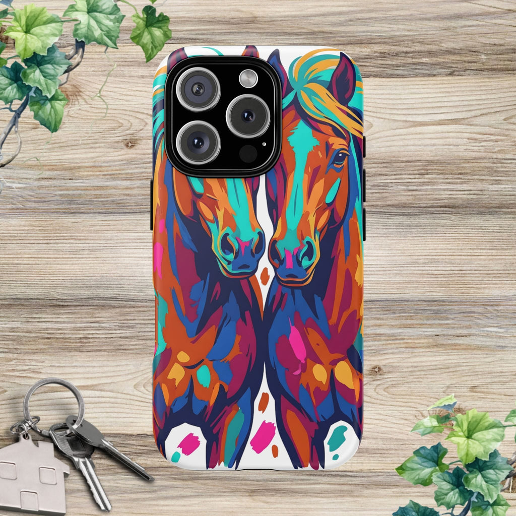 Vibrant Pop Art Equine Phone Case