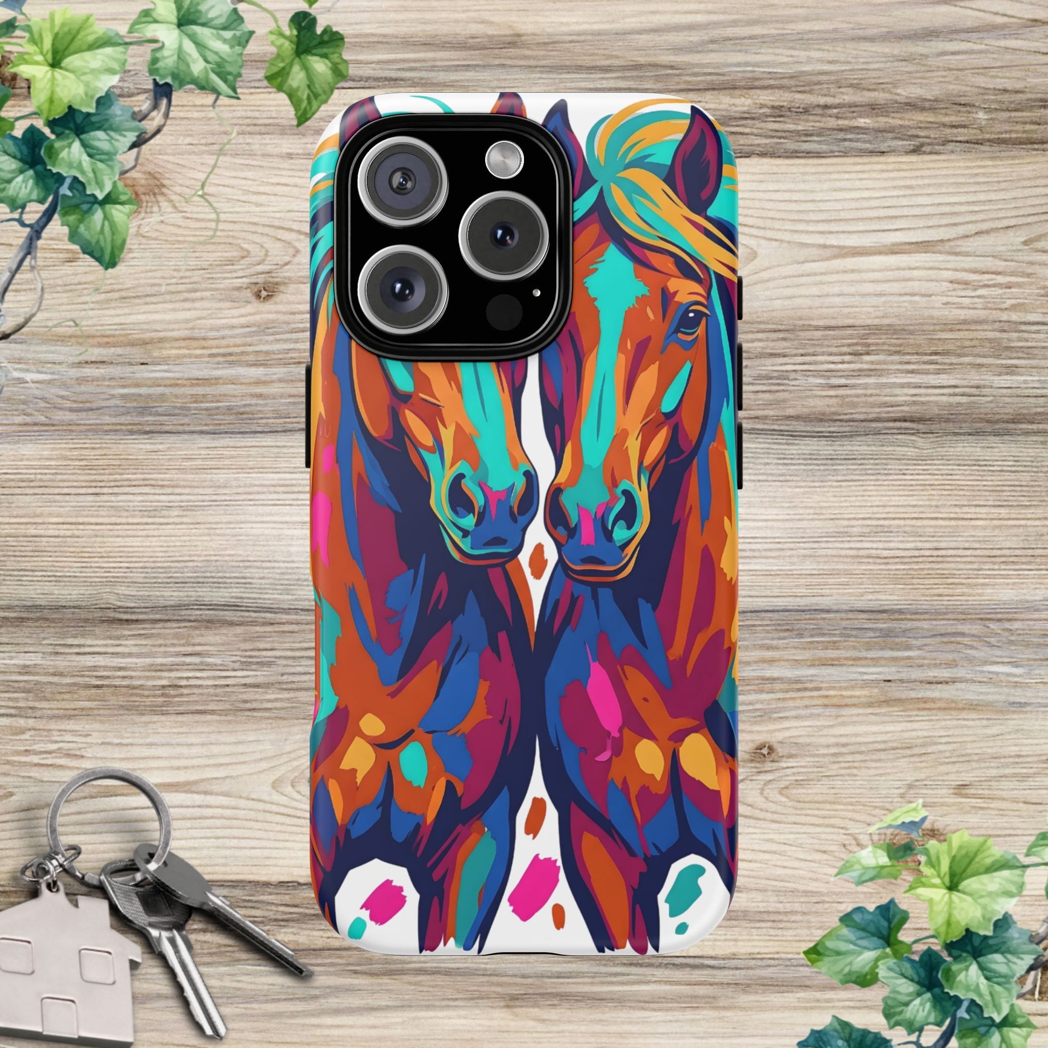Vibrant Pop Art Equine Phone Case
