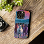 Wild Horses Sunset Mountain Phone Case