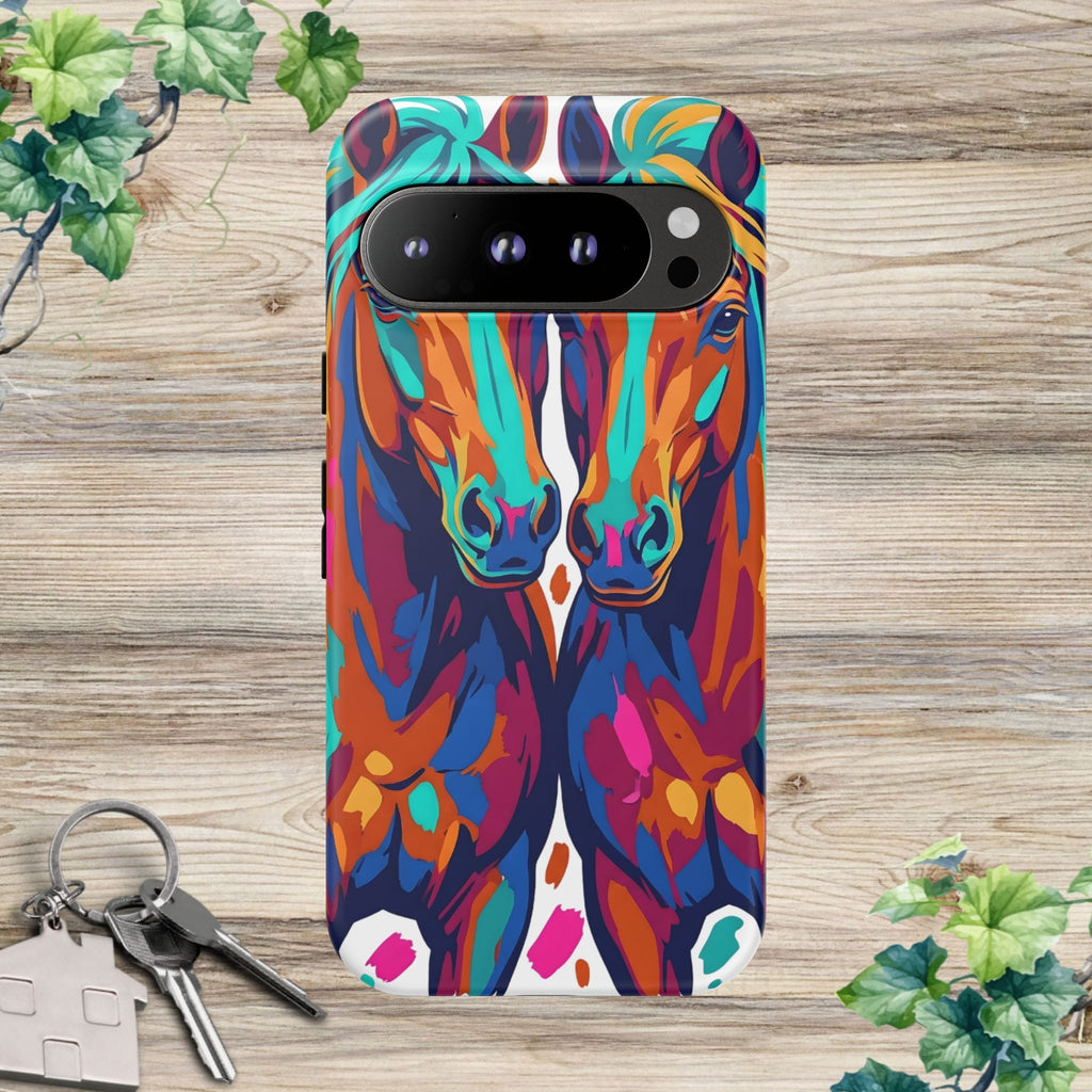 Vibrant Pop Art Equine Phone Case