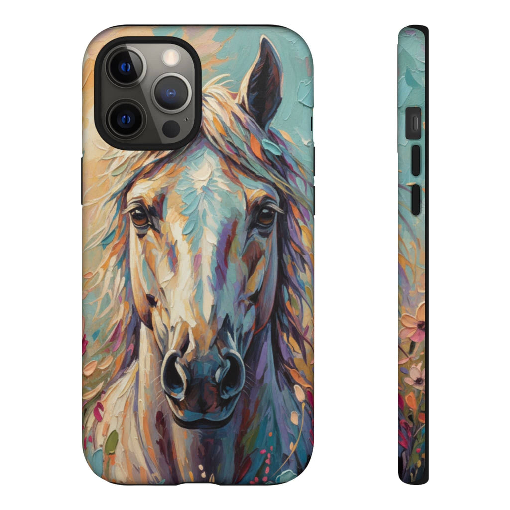 Blooming Spirit Horse Phone Case