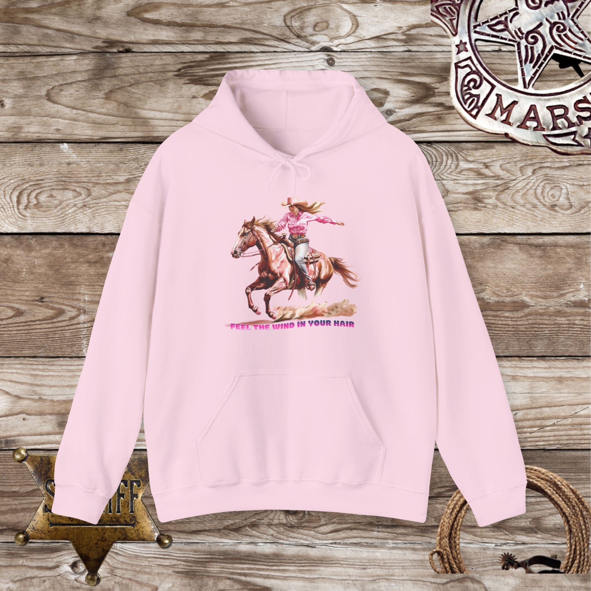 Feel the Wind -Hooded Sweatshirt
