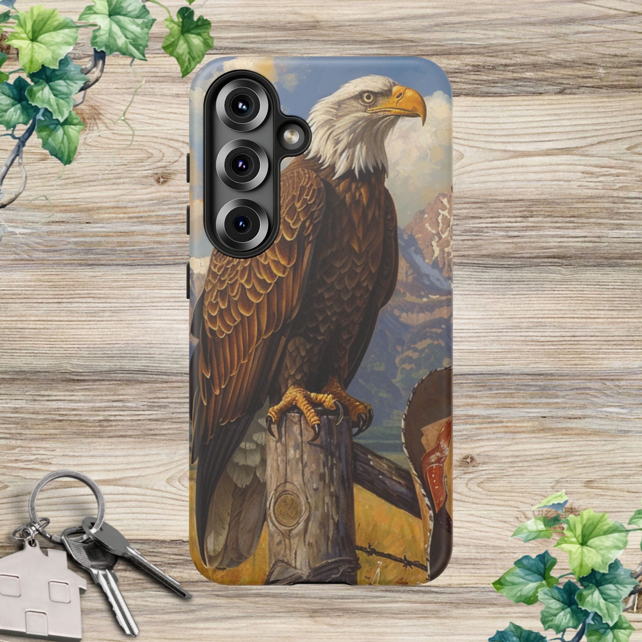 Vintage Bald Eagle Patriotic Phone Case