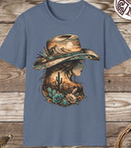 Desert Moon Cowgirl Western Graphic Tee
