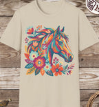 Wildflower Spirit Horse T-Shirt
