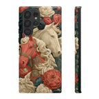 Floral Western Horses Phone Case