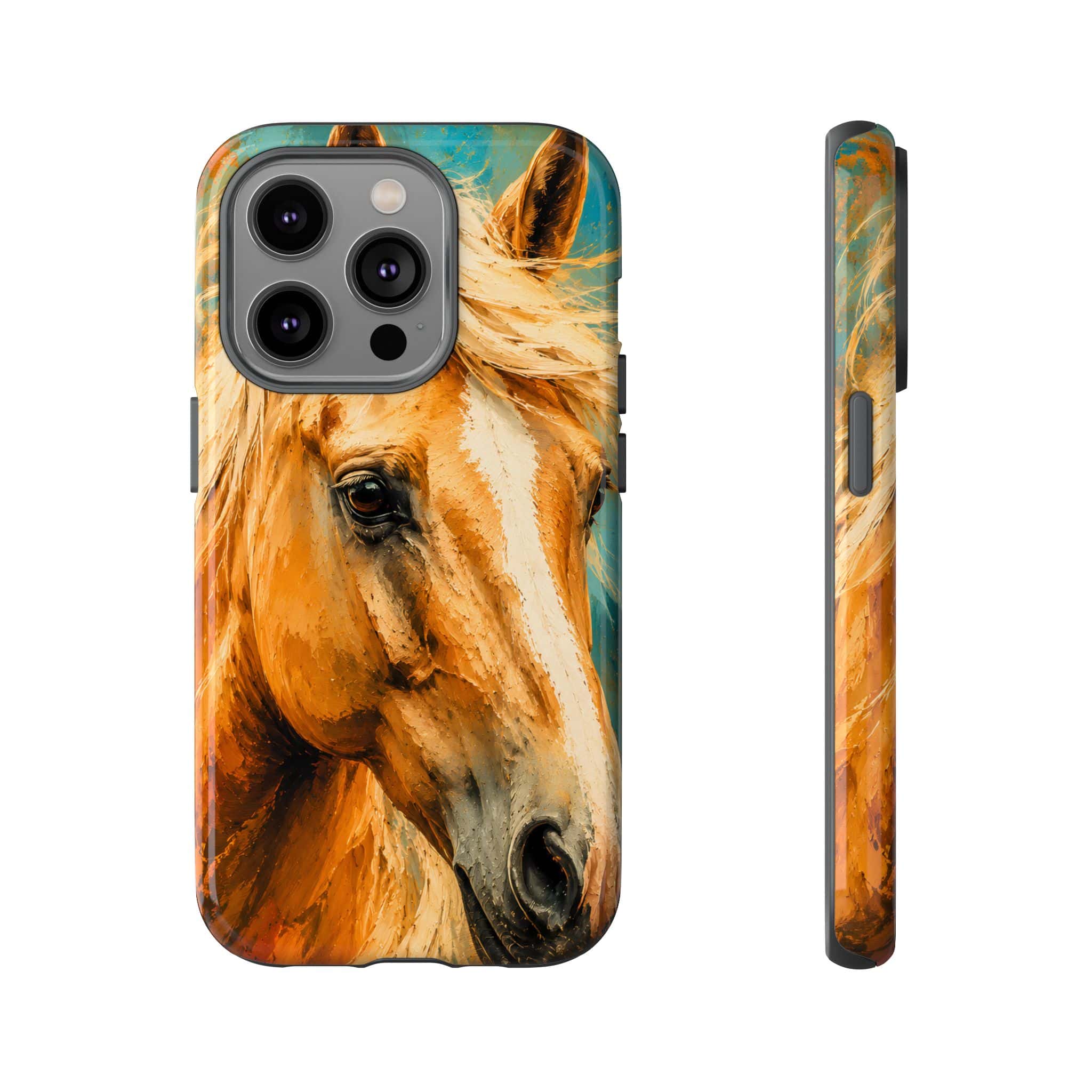 Golden Spirit Horse Phone Case