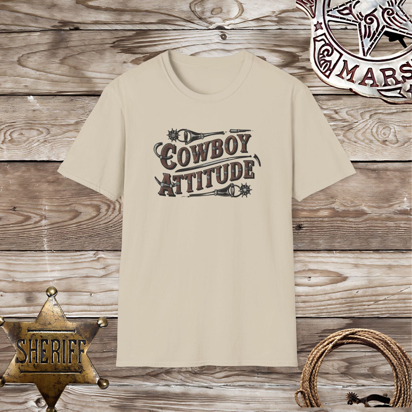 Softstyle Unisex: Country Attitude T-Shirt