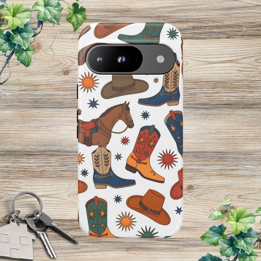 Cowboy Boots, Hats & Horses Phone Case