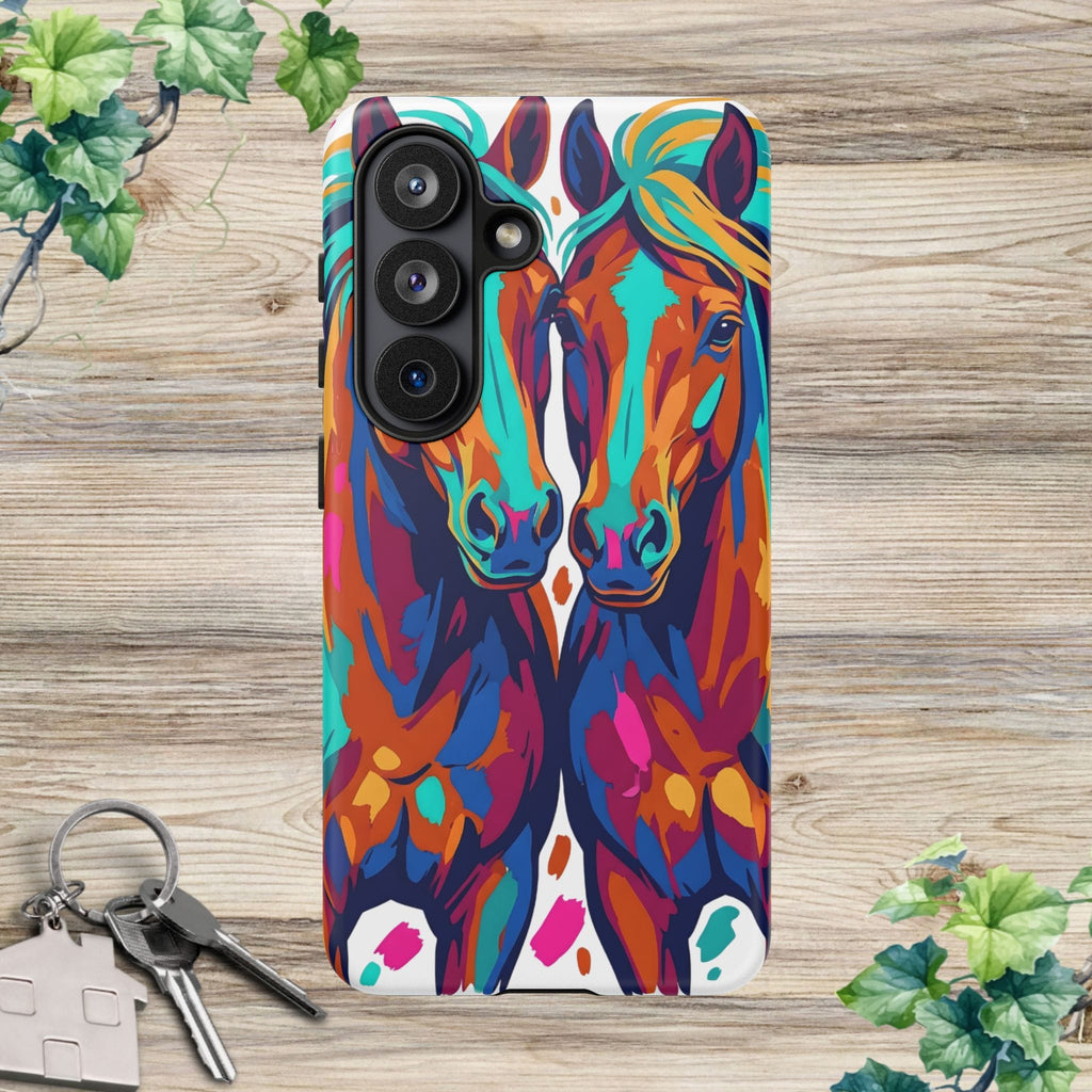 Vibrant Pop Art Equine Phone Case