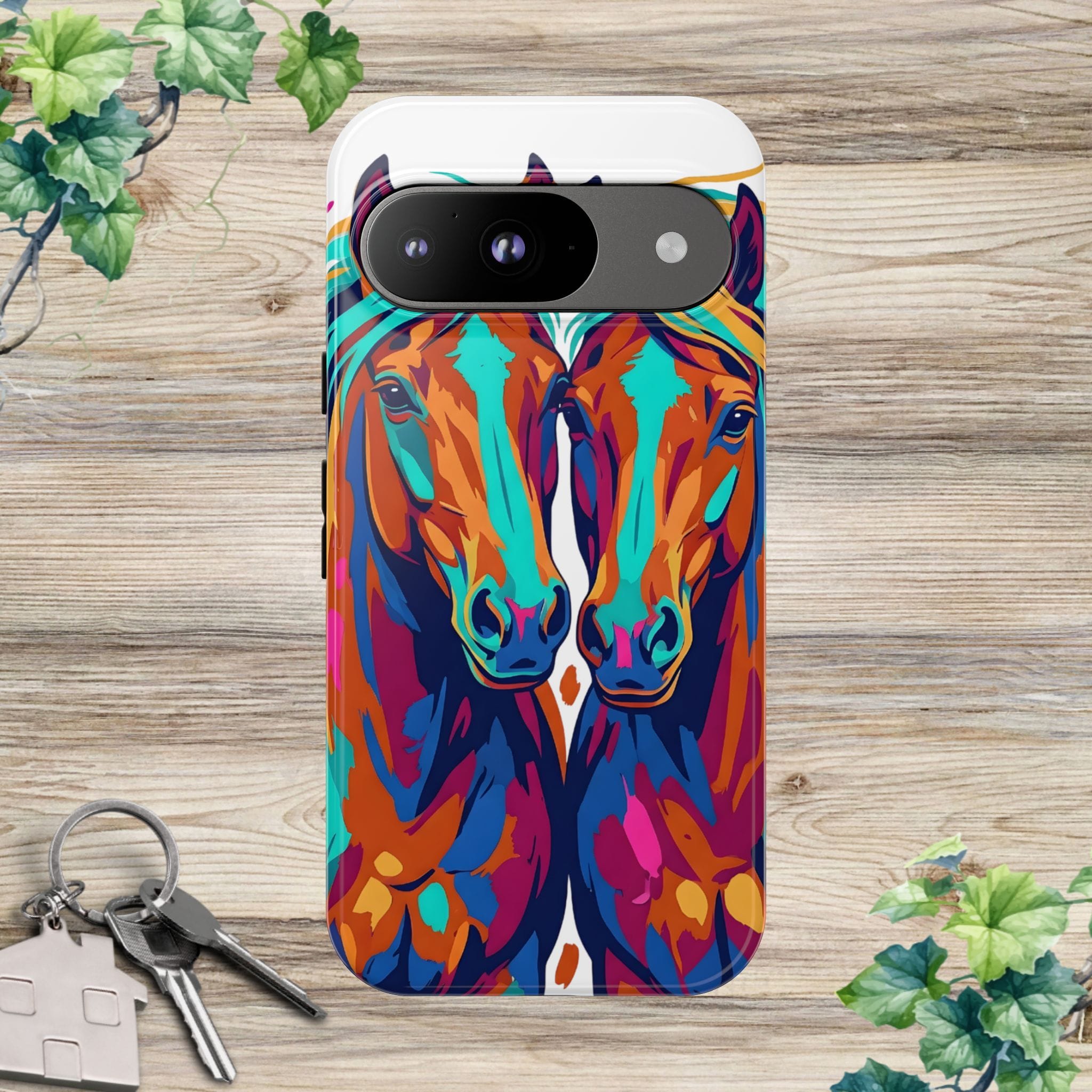 Vibrant Pop Art Equine Phone Case